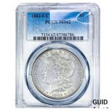 1882-CC Morgan Silver Dollar PCGS MS62