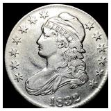 1832 Capped Bust Half Dollar CHOICE AU