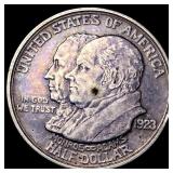 1923-S Silver Monroe Doctrine Centennial Half Doll
