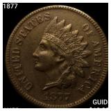 1877 Indian Head Cent CLOSELY UNCIRCULATED