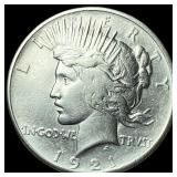 1921 Silver Peace Dollar CLOSELY UNCIRCULATED