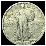 1924 Standing Liberty Quarter CLOSELY  UNCIRCULAT