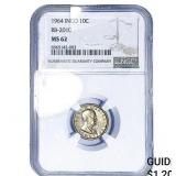 1964 Inco 10C NGC MS62