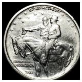 1925 Silver Stone Mountain Half Dollar UNCIRCULATE