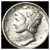 1924-D Silver Mercury Dime UNCIRCULATED