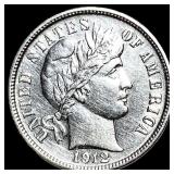 1912-D Silver Barber Dime HIGH GRADE