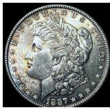 1887 Morgan Silver Dollar CHOICE BU
