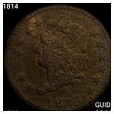 1814 Classic Head Large Cent LIGHTLY CIRCULATED
