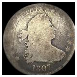 1807 Draped Bust Half Dollar NICELY  CIRCULATED