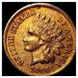 1866 Indian Head Cent CLOSELY UNCIRCULATED