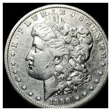 1890-S Silver Morgan Dollar NEARLY UNCIRCULATED