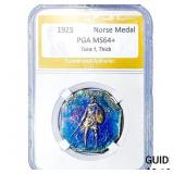 1925 Norse Medal PGA MS64+ Toned, Thick