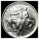 1925 Stone Mountain Silver Half Dollar CHOICE BU