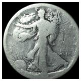 1921-S Silver Walking Liberty Half Dollar  NICELY