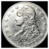 1833 Capped Bust Half Dollar UNCIRCULATED