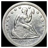 1858 Seated Liberty Quarter CLOSELY UNCIRCULATED