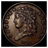 1832 Copper Half Cent UNCIRCULATED