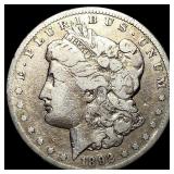 1892-O Silver Morgan Dollar LIGHTLY CIRCULATED