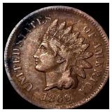 1869 Indian Head Cent LIGHTLY CIRCULATED