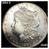 1884-S Morgan Silver Dollar UNCIRCULATED PL