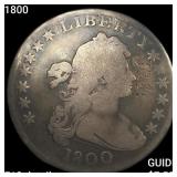 1800 Draped Bust Dollar NICELY CIRCULATED