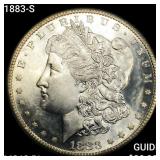 1883-S Morgan Silver Dollar CHOICE BU PL