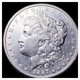 1887-S Silver Morgan Dollar CLOSELY UNCIRCULATED