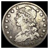 1835 Capped Bust Silver Quarter LIGHTLY CIRCULATED