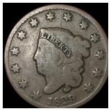 1829 Coronet Head Large Cent LIGHTLY  CIRCULATED