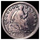 1873-S Silver Half Dime LIGHTLY CIRCULATED