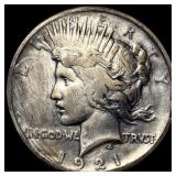 1921 Silver Peace Dollar HIGH GRADE