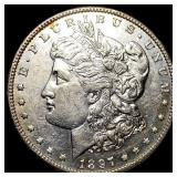 1897-S Silver Morgan Dollar CLOSELY UNCIRCULATED