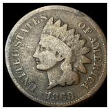 1868 Indian Head Cent NICELY CIRCULATED