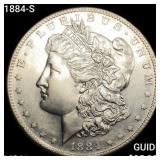 1884-S Morgan Silver Dollar UNCIRCULATED