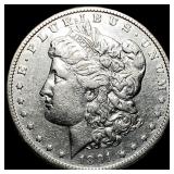 1891-S Silver Morgan Dollar CLOSELY UNCIRCULATED