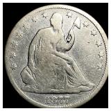 1877 Seated Liberty Half Dollar NICELY CIRCULATED
