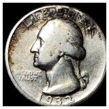 1932-D Silver Washington Quarter LIGHTLY CIRCULATE