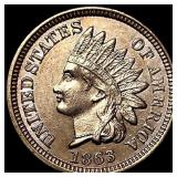 1863 Indian Head Cent UNCIRCULATED