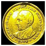 1904 Gold Lewis and Clark Exposition Dollar  HIGH