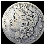 1895-O Silver Morgan Dollar LIGHTLY CIRCULATED