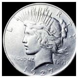 1927 Peace Silver Dollar CLOSELY UNCIRCULATED