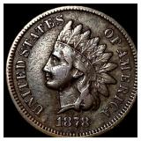 1878 Indian Head Cent CHOICE AU