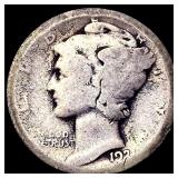 1927-D Silver Mercury Dime LIGHTLY CIRCULATED