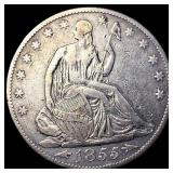 1855-O Silver Half Dollar LIGHTLY CIRCULATED