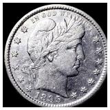 1895 Barber Quarter NEARLY UNCIRCULATED