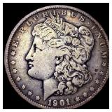 1901 Morgan Silver Dollar LIGHTLY CIRCULATED