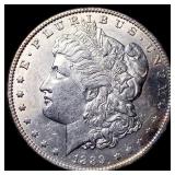 1889 Silver Morgan Dollar CHOICE AU