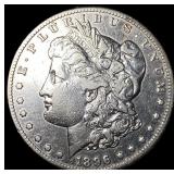 1896-S Silver Morgan Dollar ABOUT  UNCIRCULATED