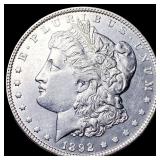 1892 Silver Morgan Dollar CLOSELY UNCIRCULATED