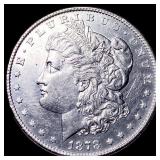 1878-S Silver Morgan Dollar CHOICE AU